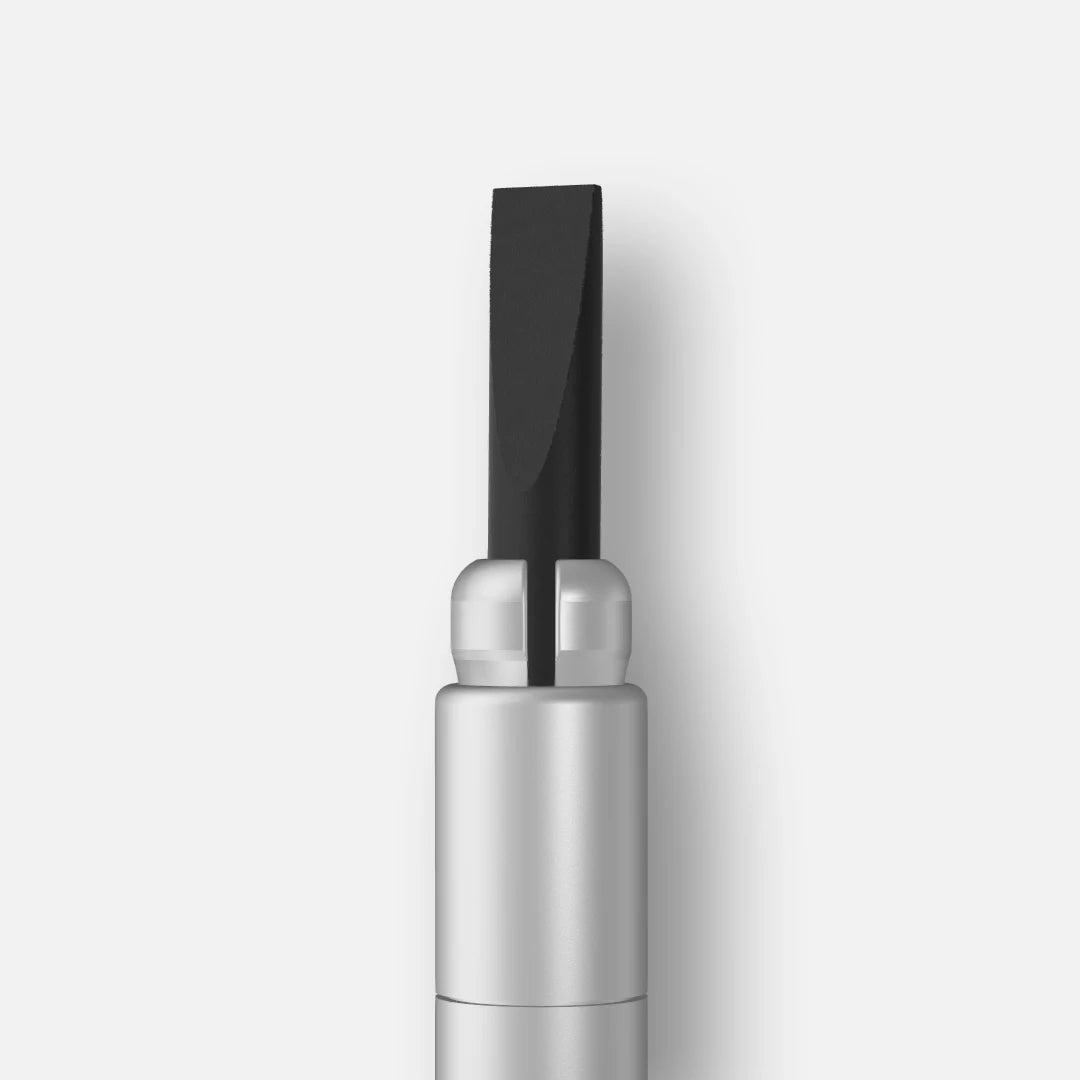 Pencil / Aluminum pen for replaceable disposable refills - Silver